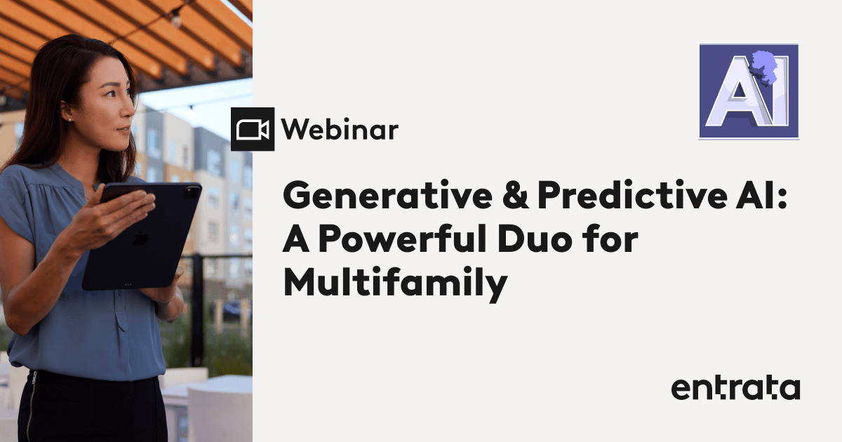 Generative & Predictive AI: A Powerful Duo for Multifamily
